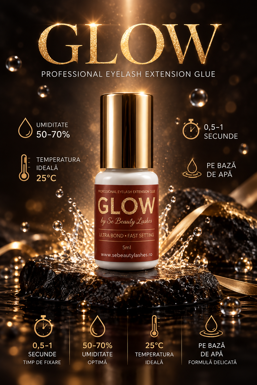 Adeziv Glow – 0,5–1,5 sec