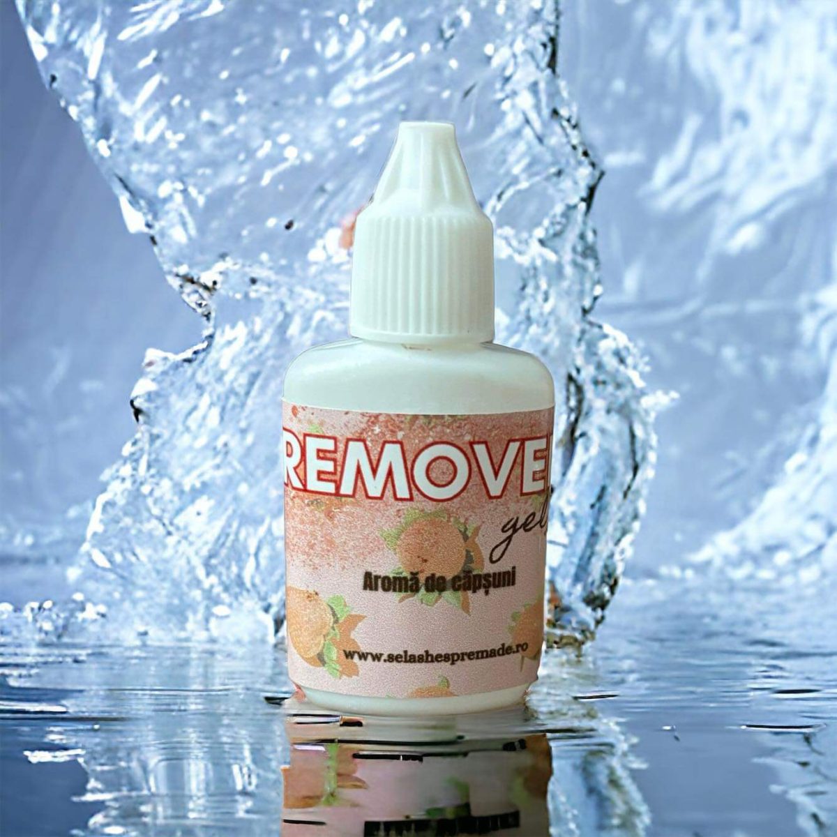 Remover gel aroma de capsuni