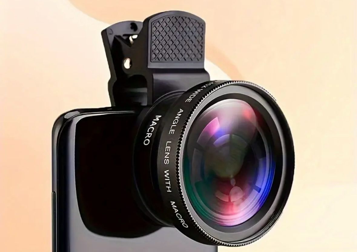 Lentila HD Ultra Wide 0.45X cu clip universal